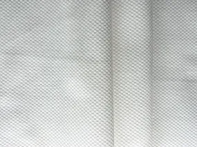 Fresh Bright White Stretch Cotton Pique (Made in Italy)
