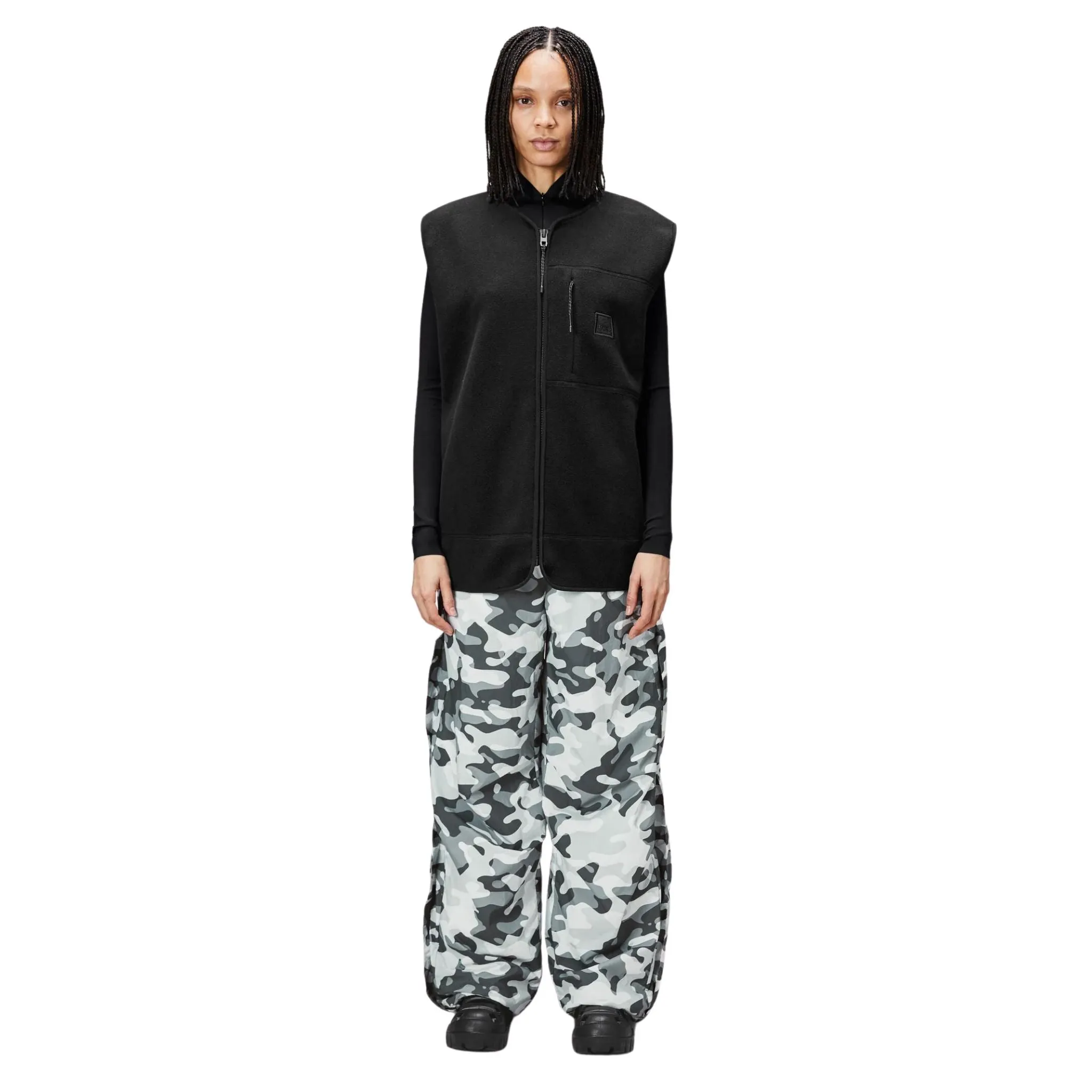 Gilet Unisex in micropile double-face