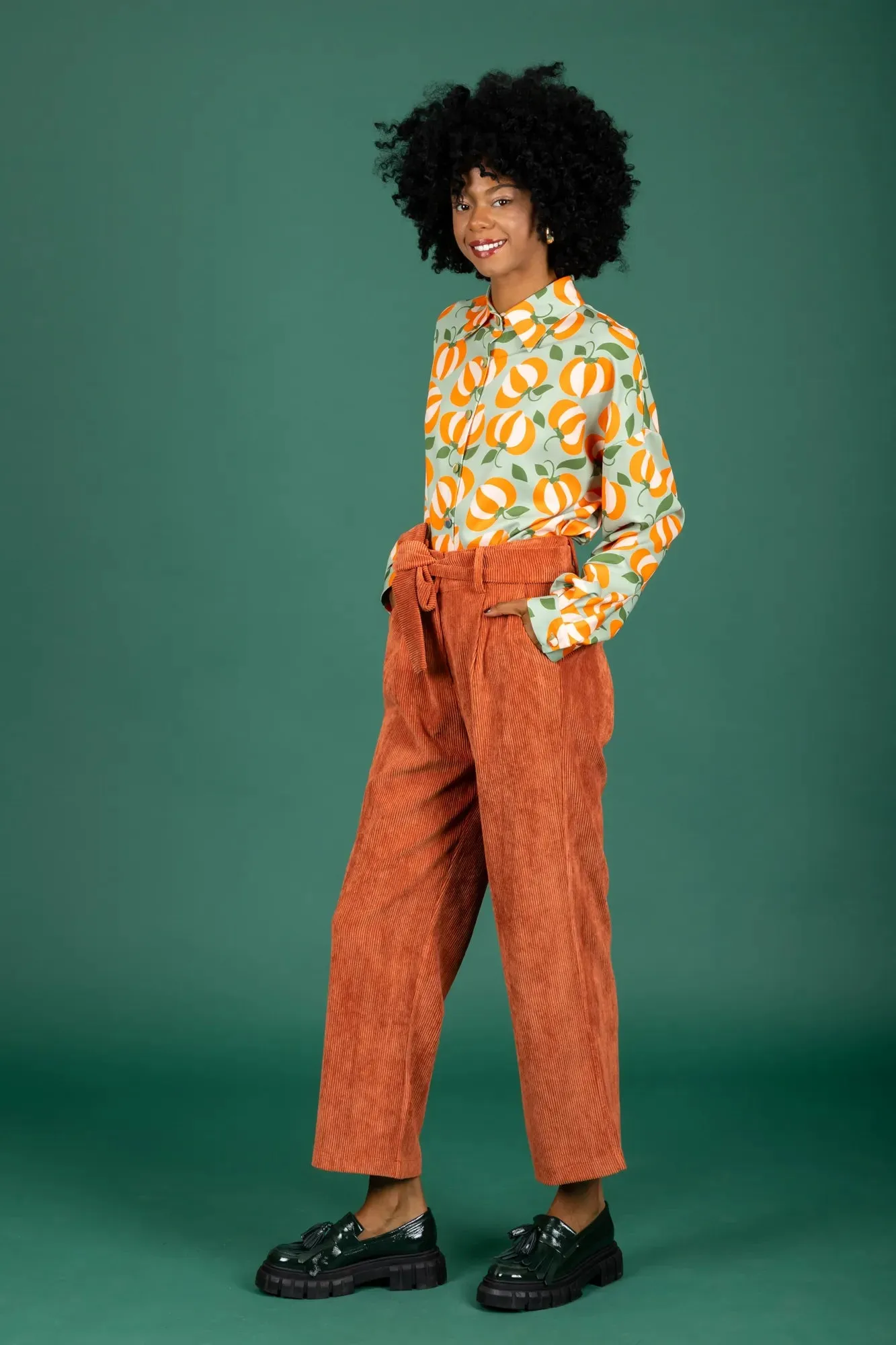 Hank Corduroy Pants (Caramel)