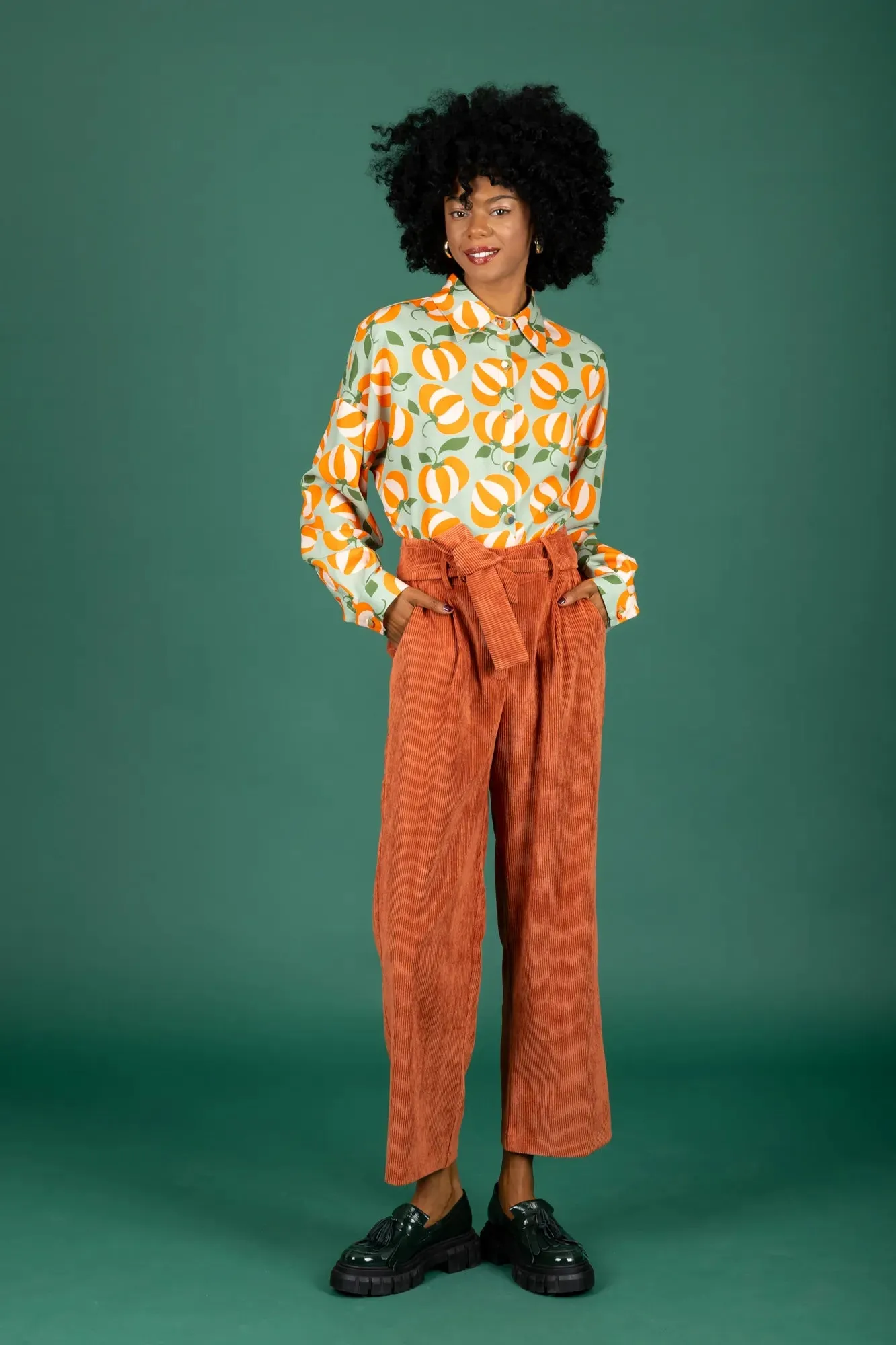 Hank Corduroy Pants (Caramel)