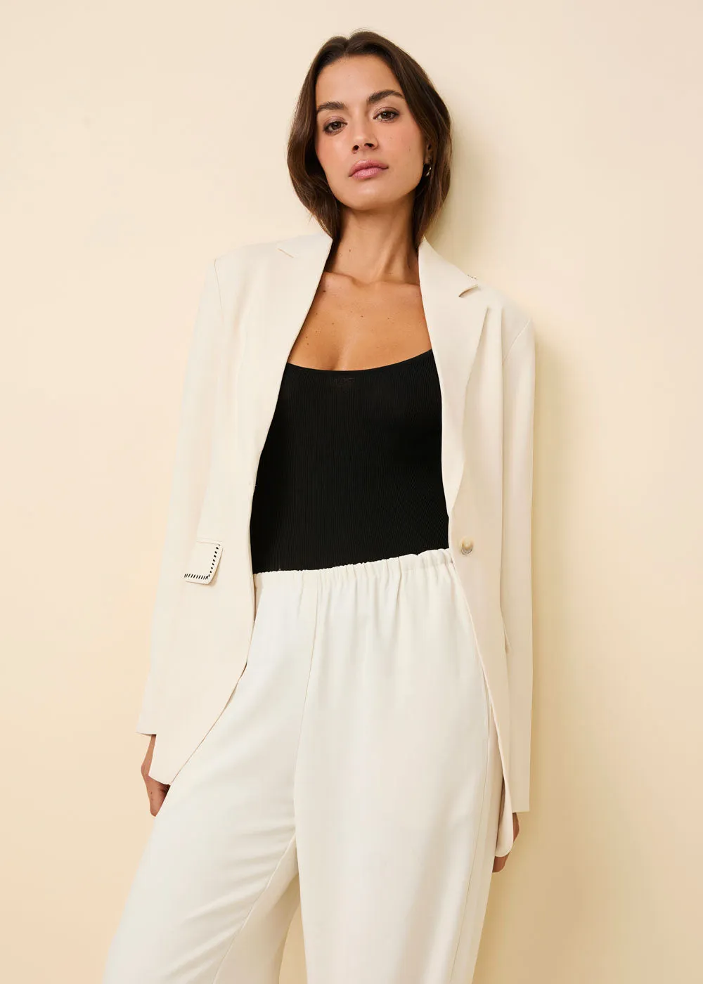 Harlow Blazer Clay