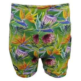 High Waist Funky Pants - Protea