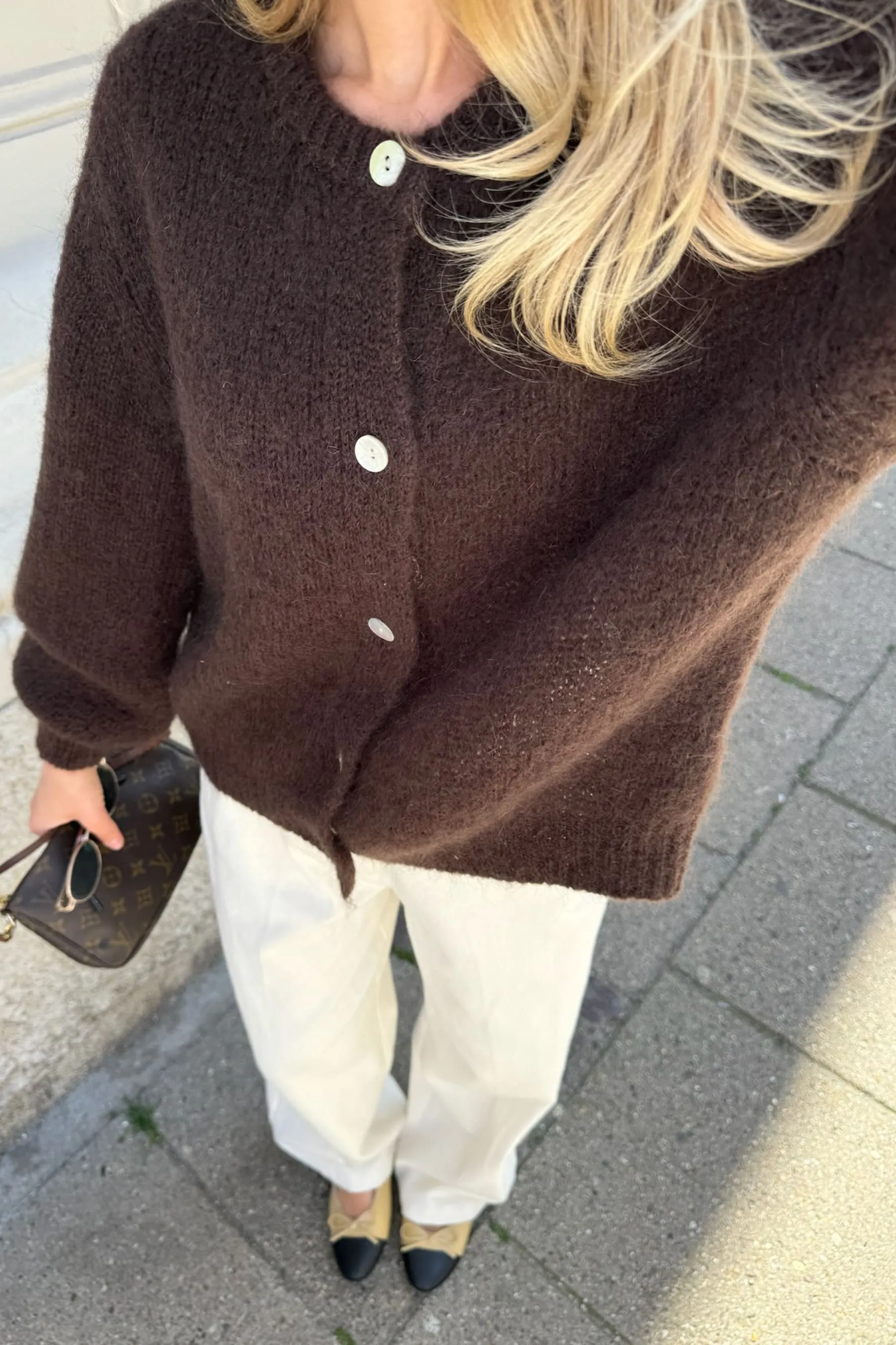 Idaic Cardigan - Dark Brown