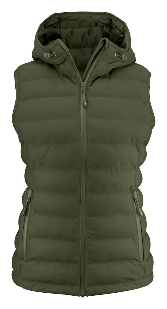 James Harvest Woodlake Ladies Padded Gilet | Waterproof Body Warmer | Sustainable | 3 Colours | XS-2XL