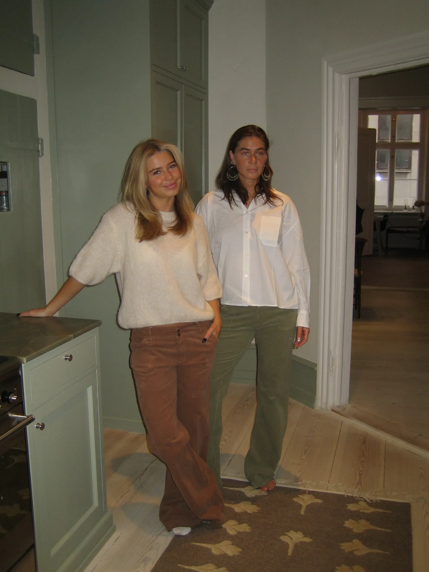 Karla corduroy pants - Brown
