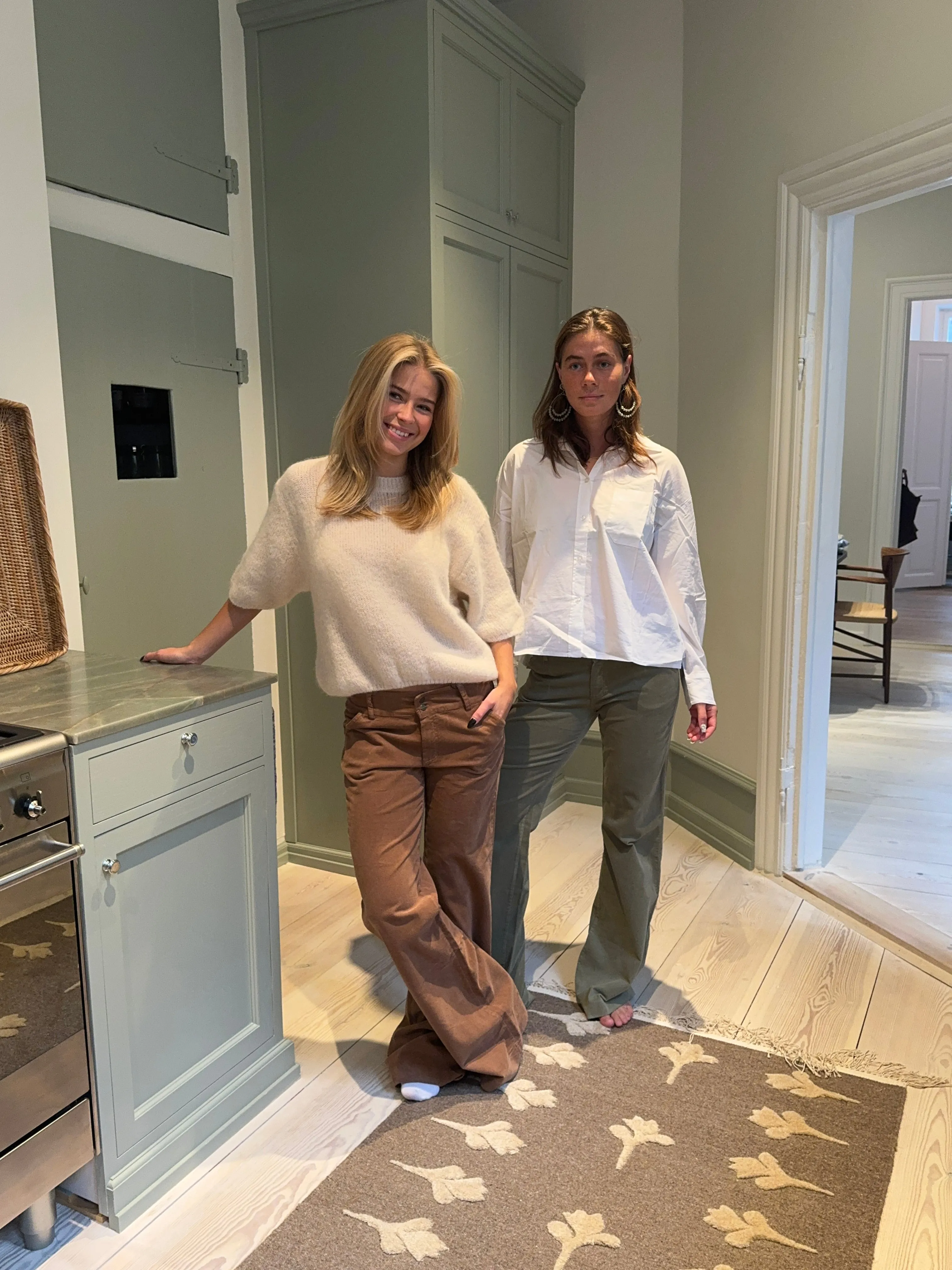 Karla corduroy pants - Brown