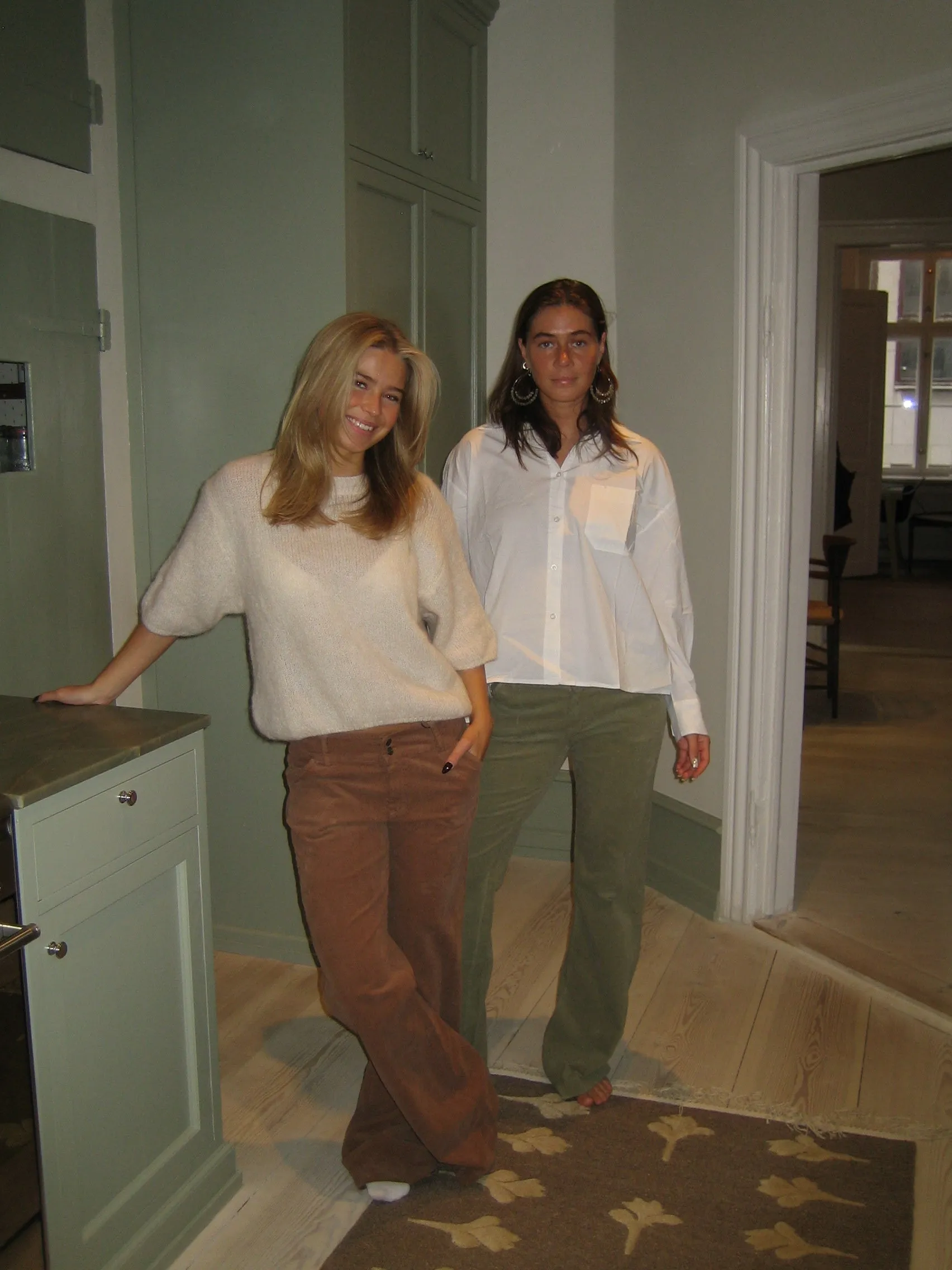Karla corduroy pants - Brown