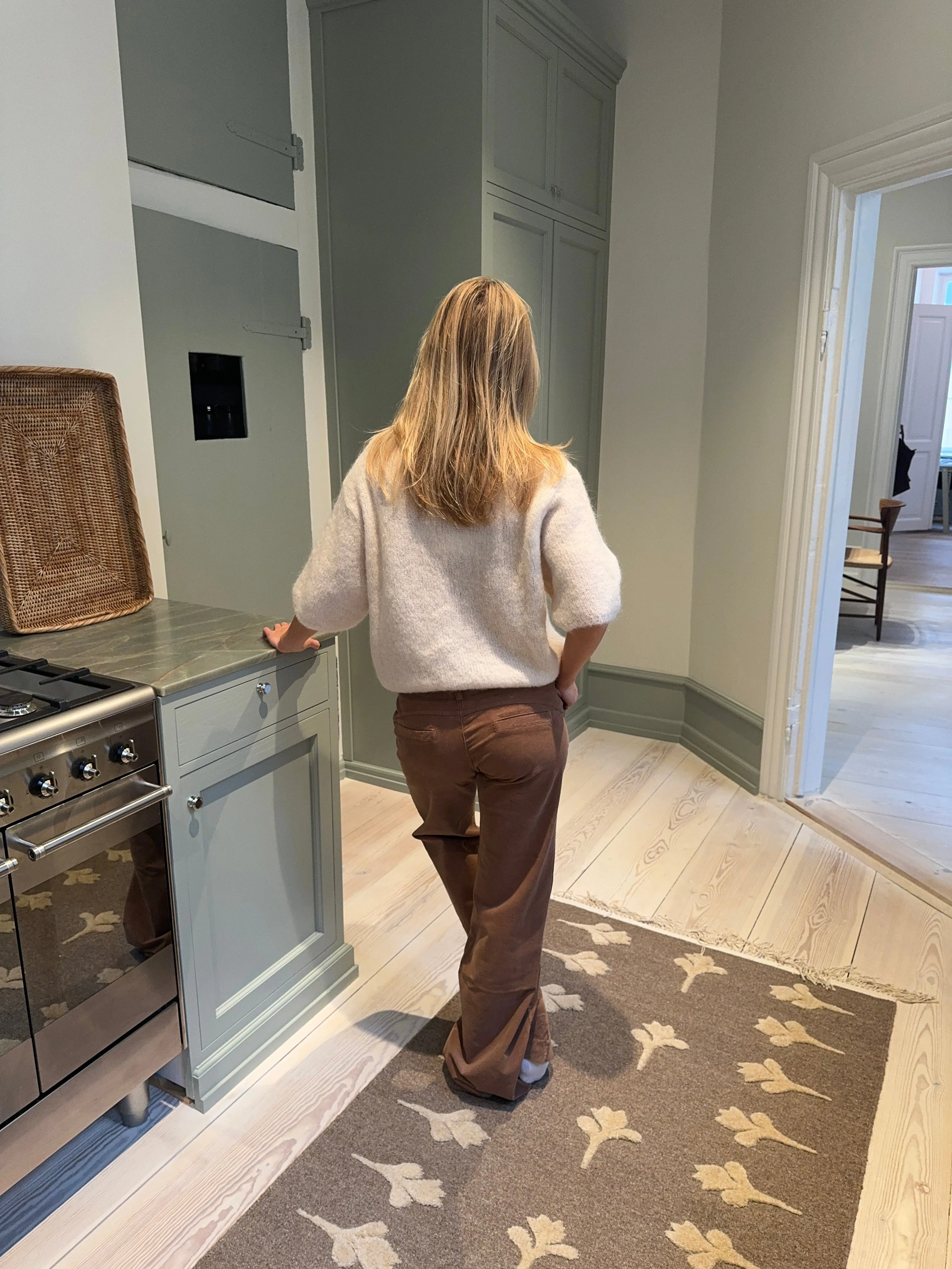 Karla corduroy pants - Brown