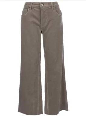 Kelsey 27.5" Corduroy Ankle Flair Inset Pant
