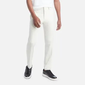 Kenneth Cole Reaction Mens Slim fit Dress Pants 34 / 32 White Solid Stretch