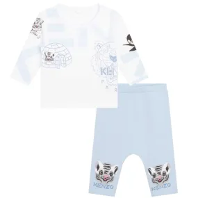 KENZO T-SHIRT PANT SET