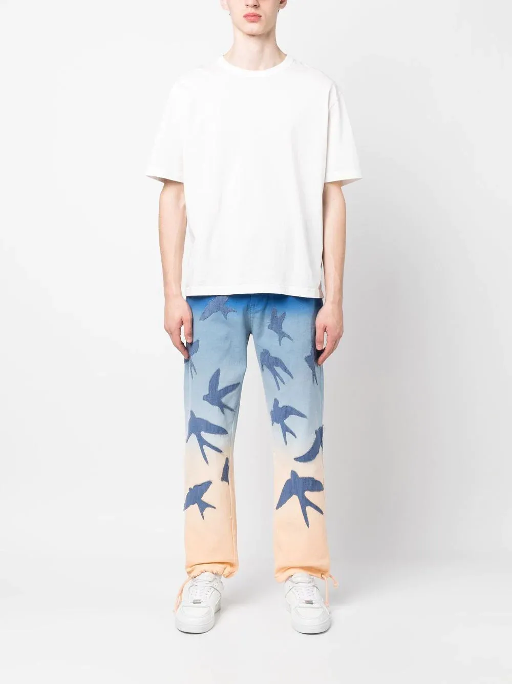 KIDSUPER Flying Bird Gradient Pants Multicolour
