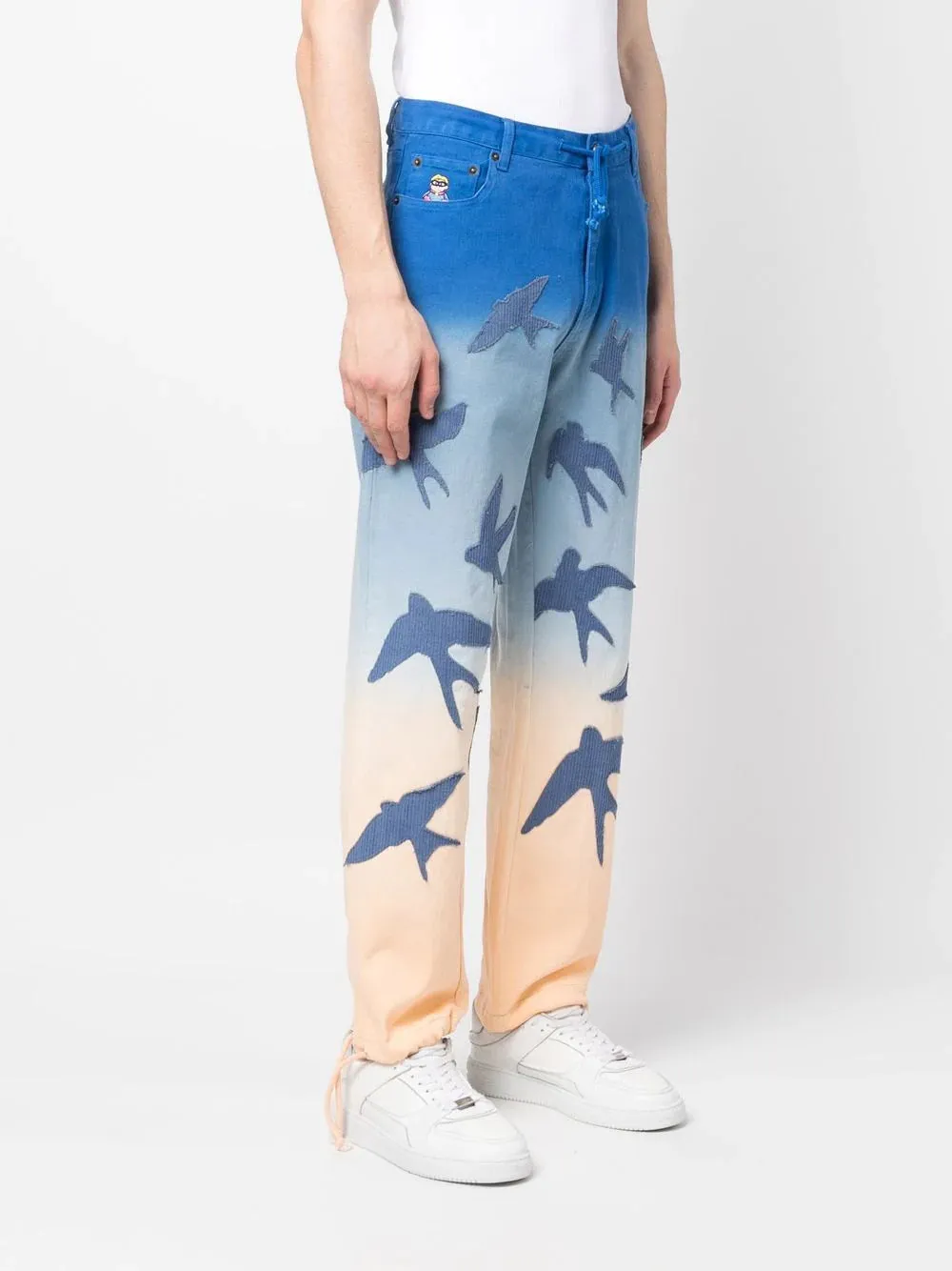 KIDSUPER Flying Bird Gradient Pants Multicolour