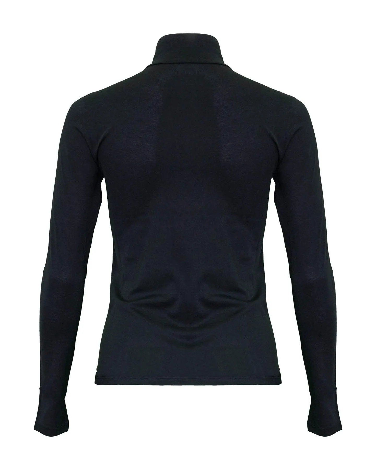 LE Mid Turtleneck Pullover Black