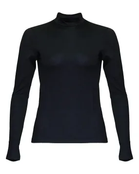LE Mid Turtleneck Pullover Black