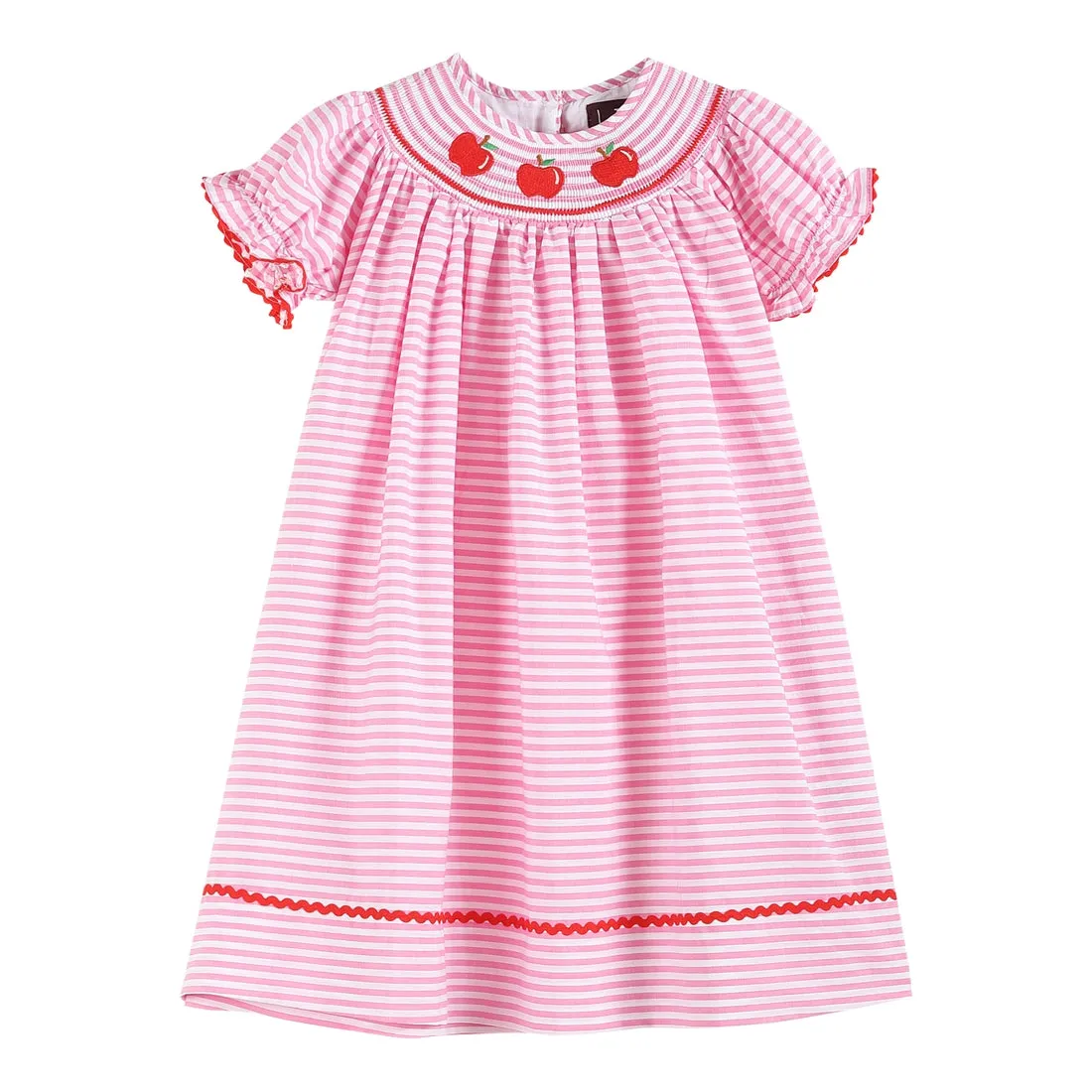 Lil Cactus Apple Smock Dress