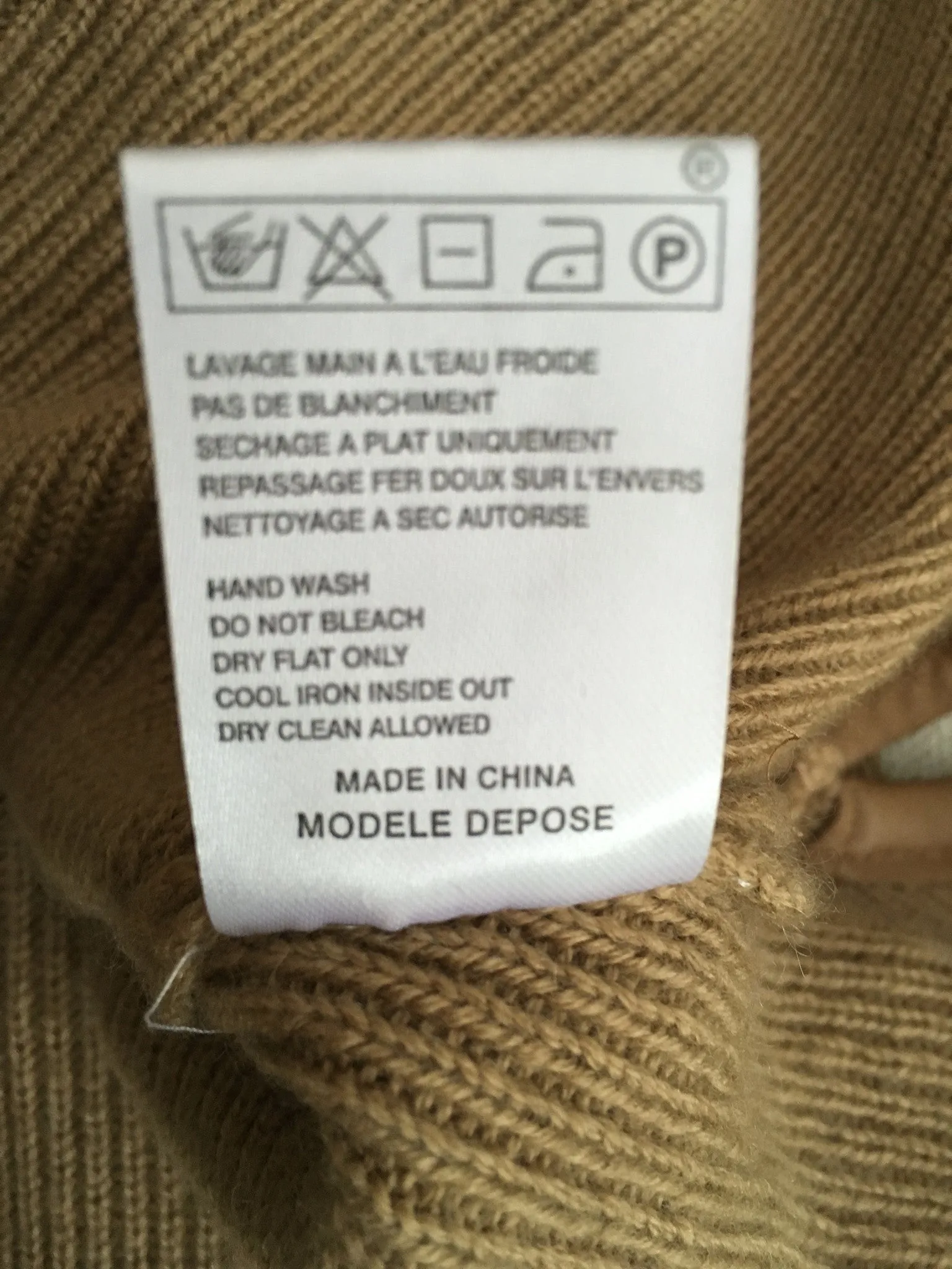 MAJE CAPE PONCHO WOOL CASHMERE KNIT HARNAIS ONE SIZE LADIES