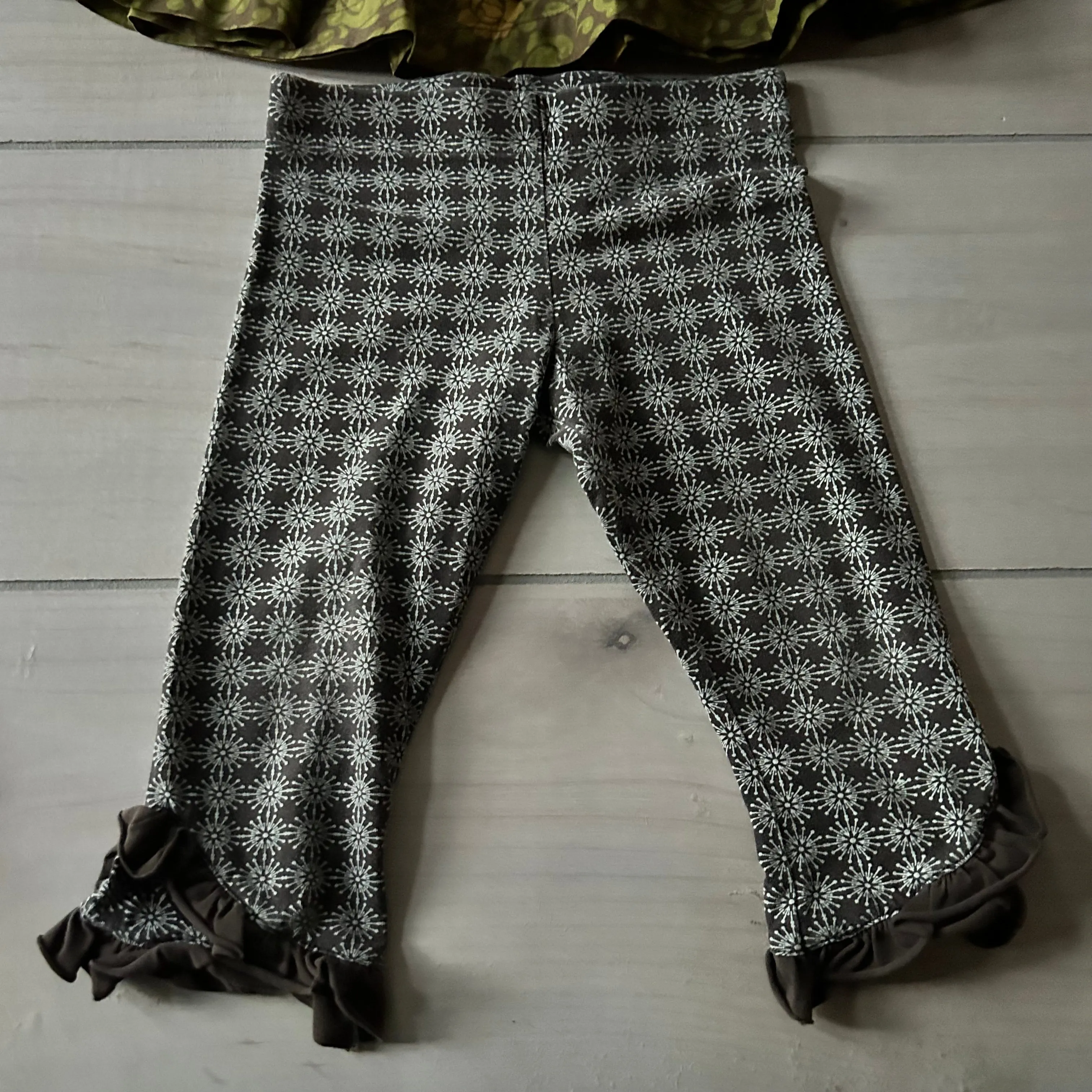 Matilda Jane Brown Floral Circle Outfit