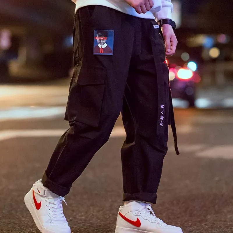 Men's Casual Sweatpants With Embroidery