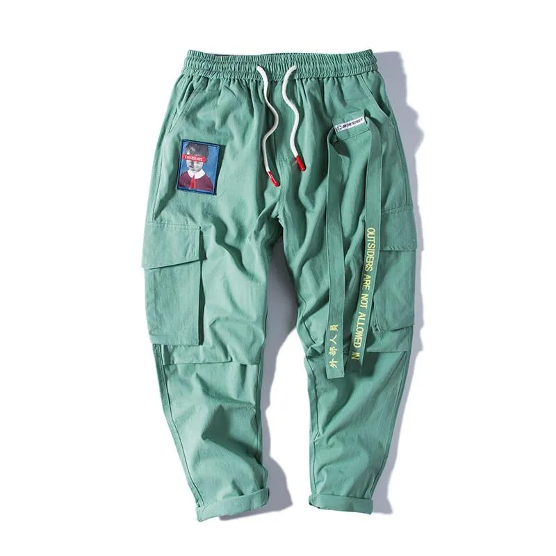 Men's Casual Sweatpants With Embroidery