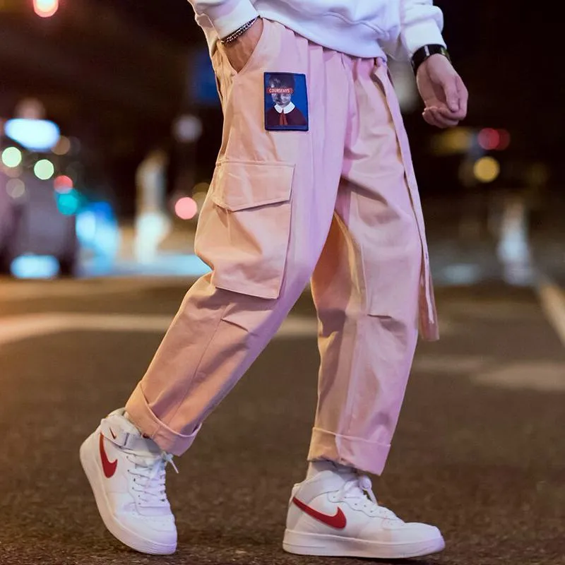 Men's Casual Sweatpants With Embroidery