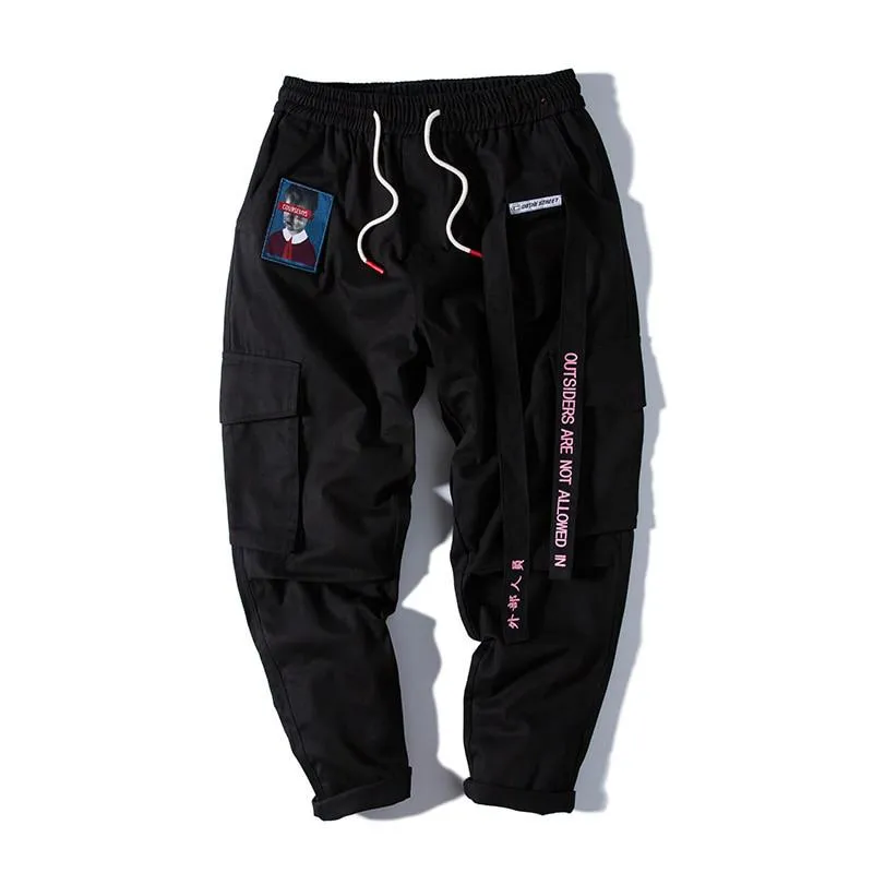 Men's Casual Sweatpants With Embroidery