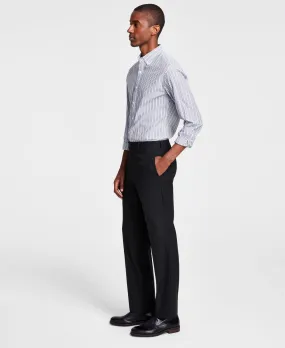Michael Kors Mens Classic fit Dress Pants 38 / 34 Black Solid