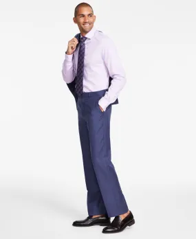 Michael Kors Mens Classic fit Dress Pants 44 / 30 Blue Solid