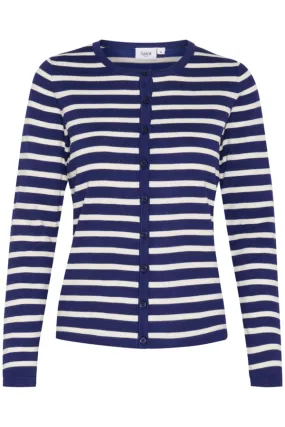 Mila SZ striped Cardigan by Saint Tropez