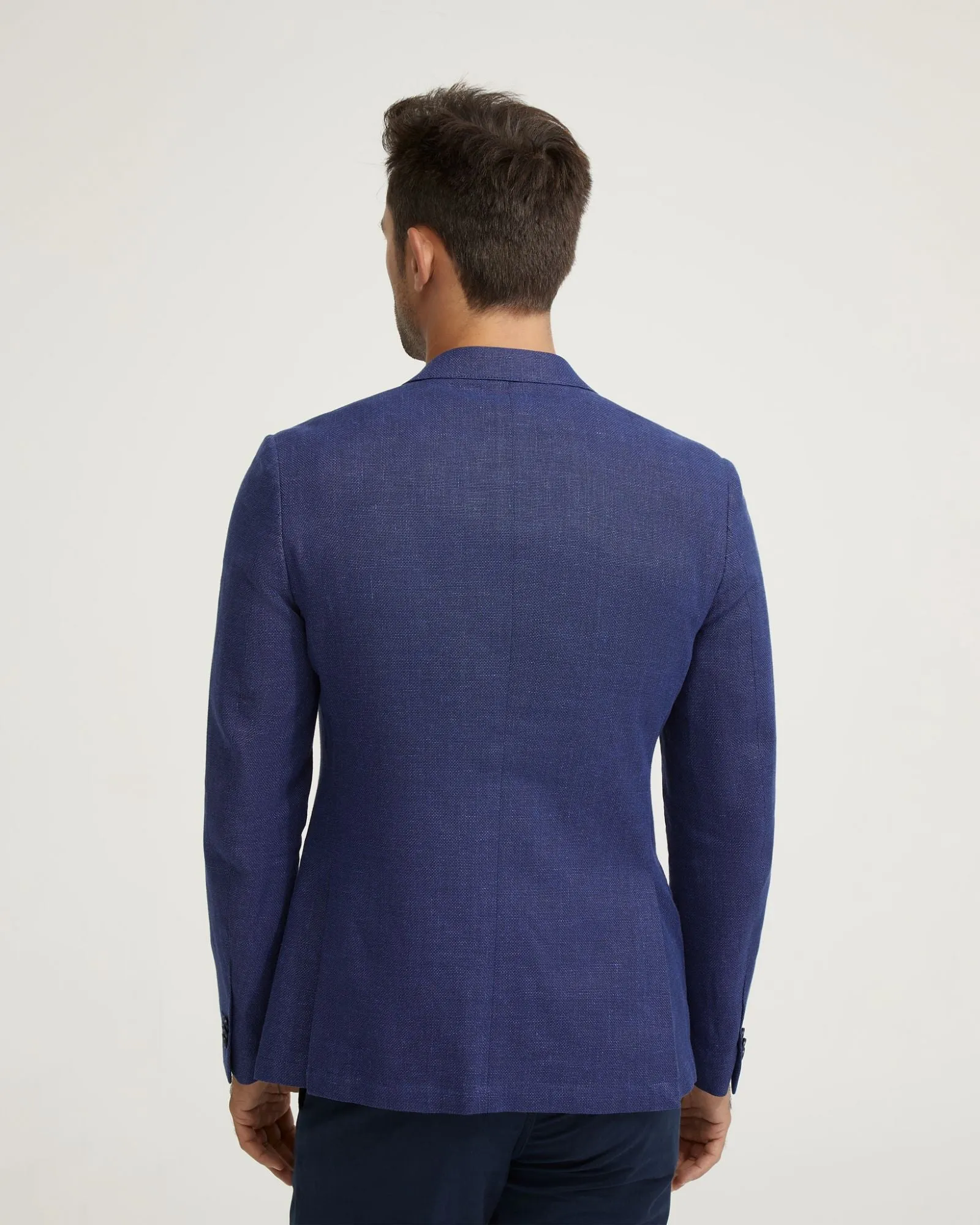 Milton Half Lined Linen Cotton Blzr