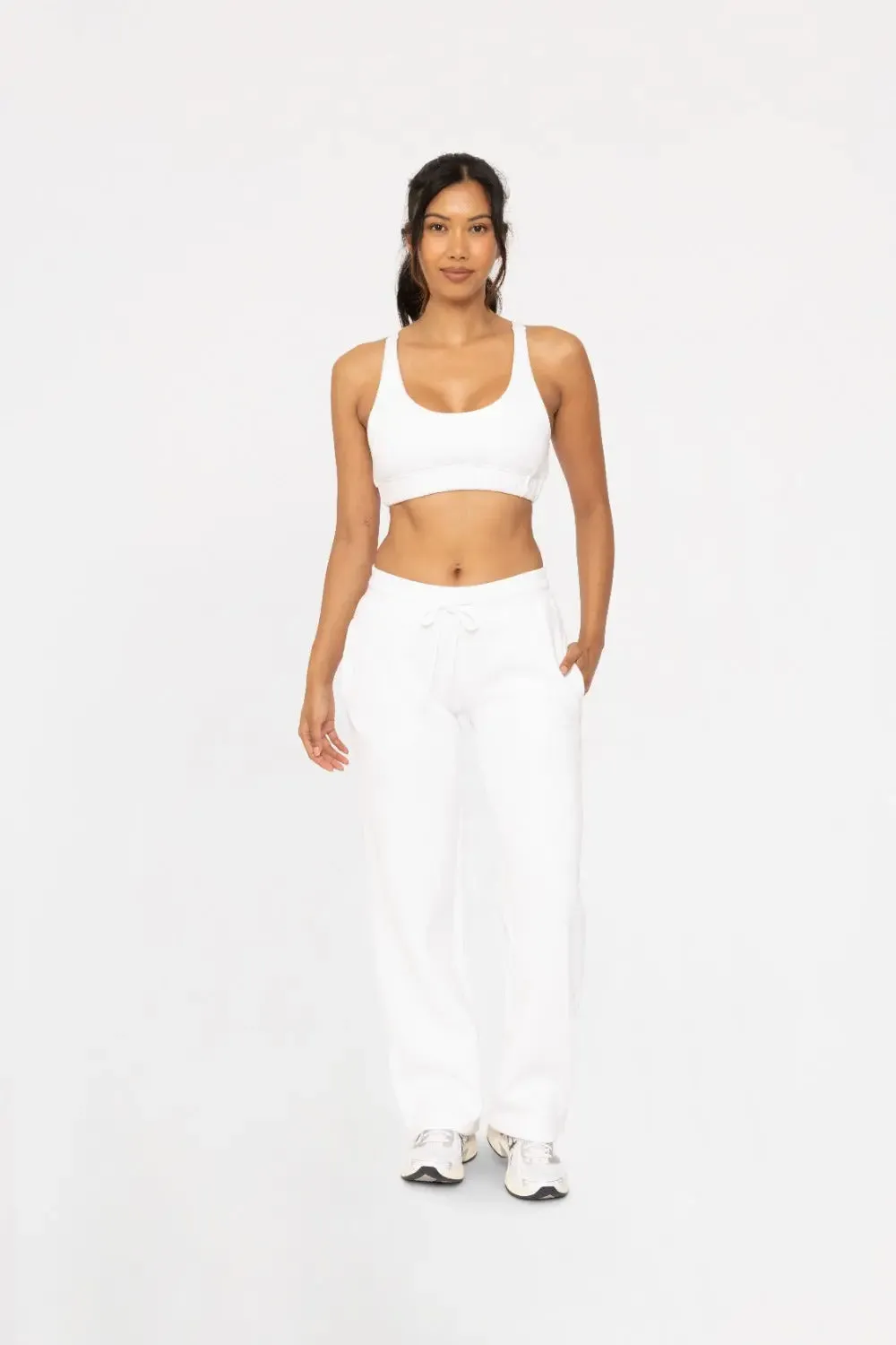 Mono B Cotton Blend Sweat Pants – Soft, Wide-Leg & Effortlessly Cozy