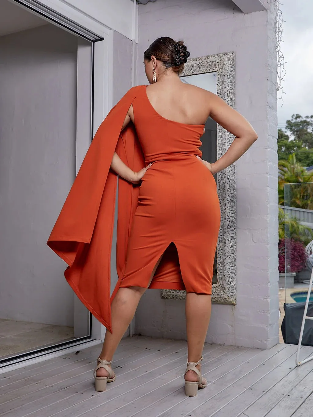 Mossman Moving on up Dress Orange Size 14