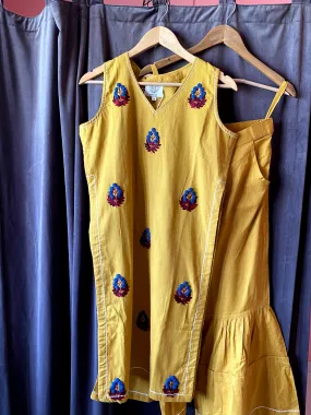 Mustard Kurta set