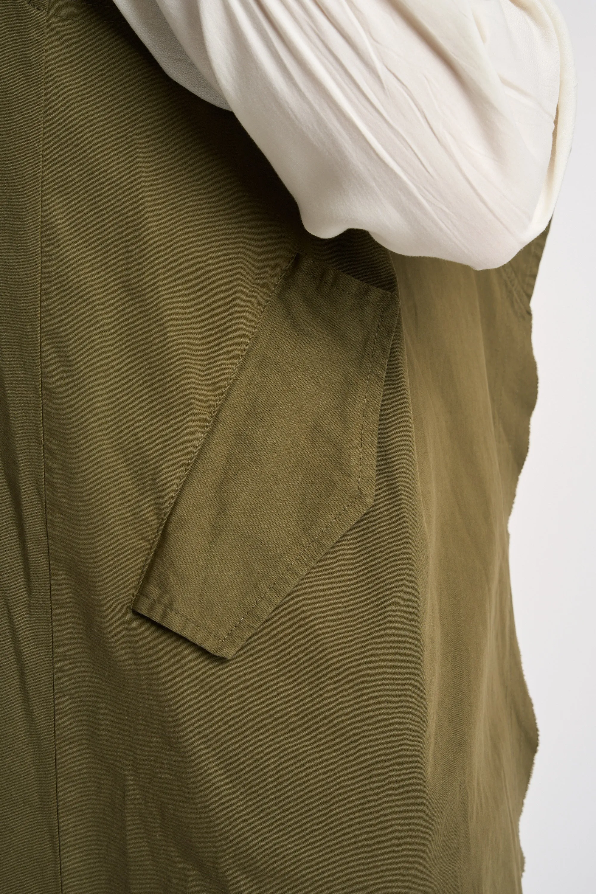 NINA MARS Gilet Lungo con applicazioni 5609