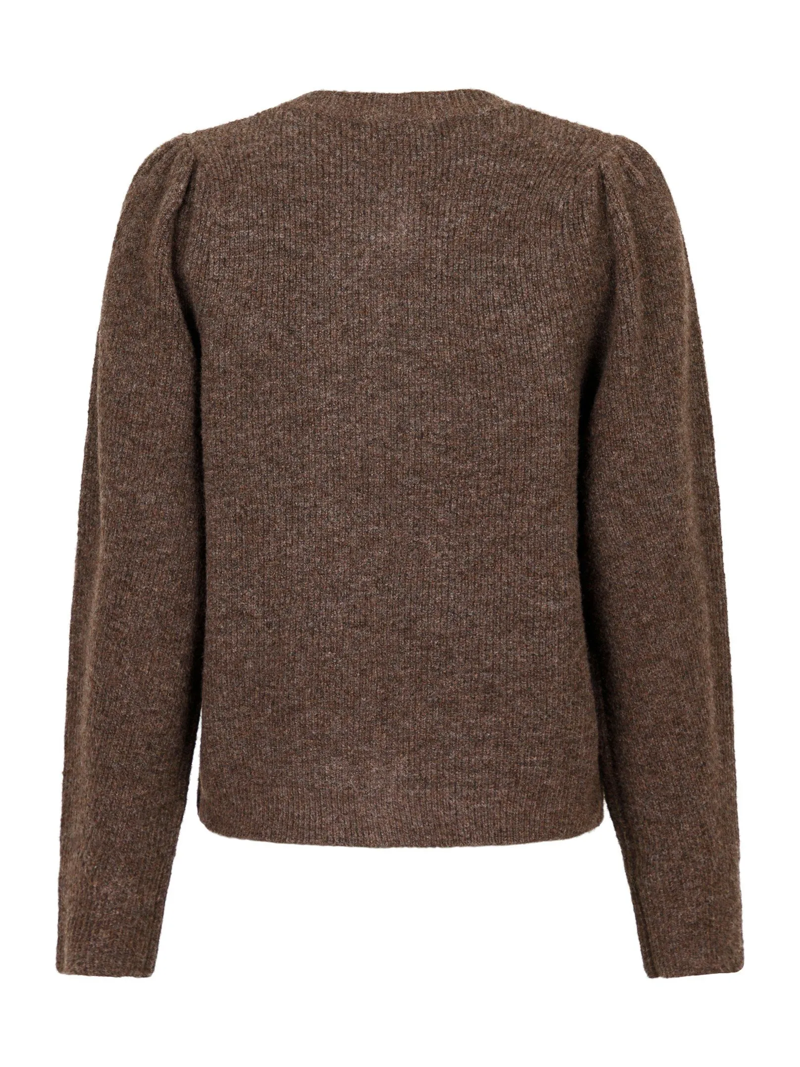 Nuna Knit Cardigan - Brown Melange