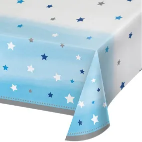 One Little Star Boy 54 x 102in Plastic Table Cover