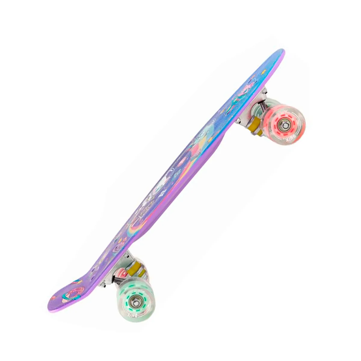 PENNYBOARD PATINETA COMPLETA MINI CRUISIER ONIX MORADO ROSA