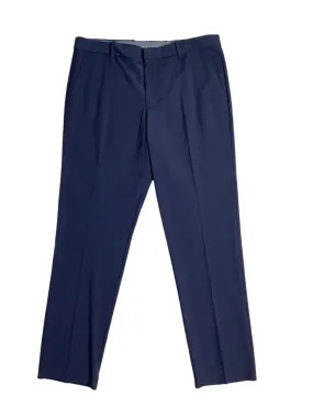 Perry Ellis Portfolio Mens Modern Fit Stretch Dress Pants Navy 36 x 29