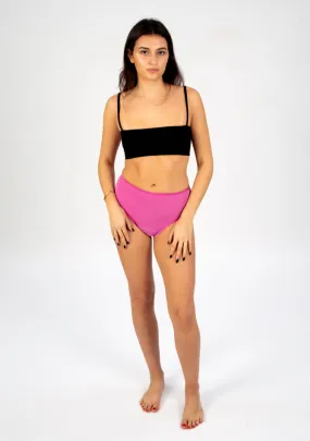 Pink High Waisted Period Pant - Moderate to Heavy Absorbency