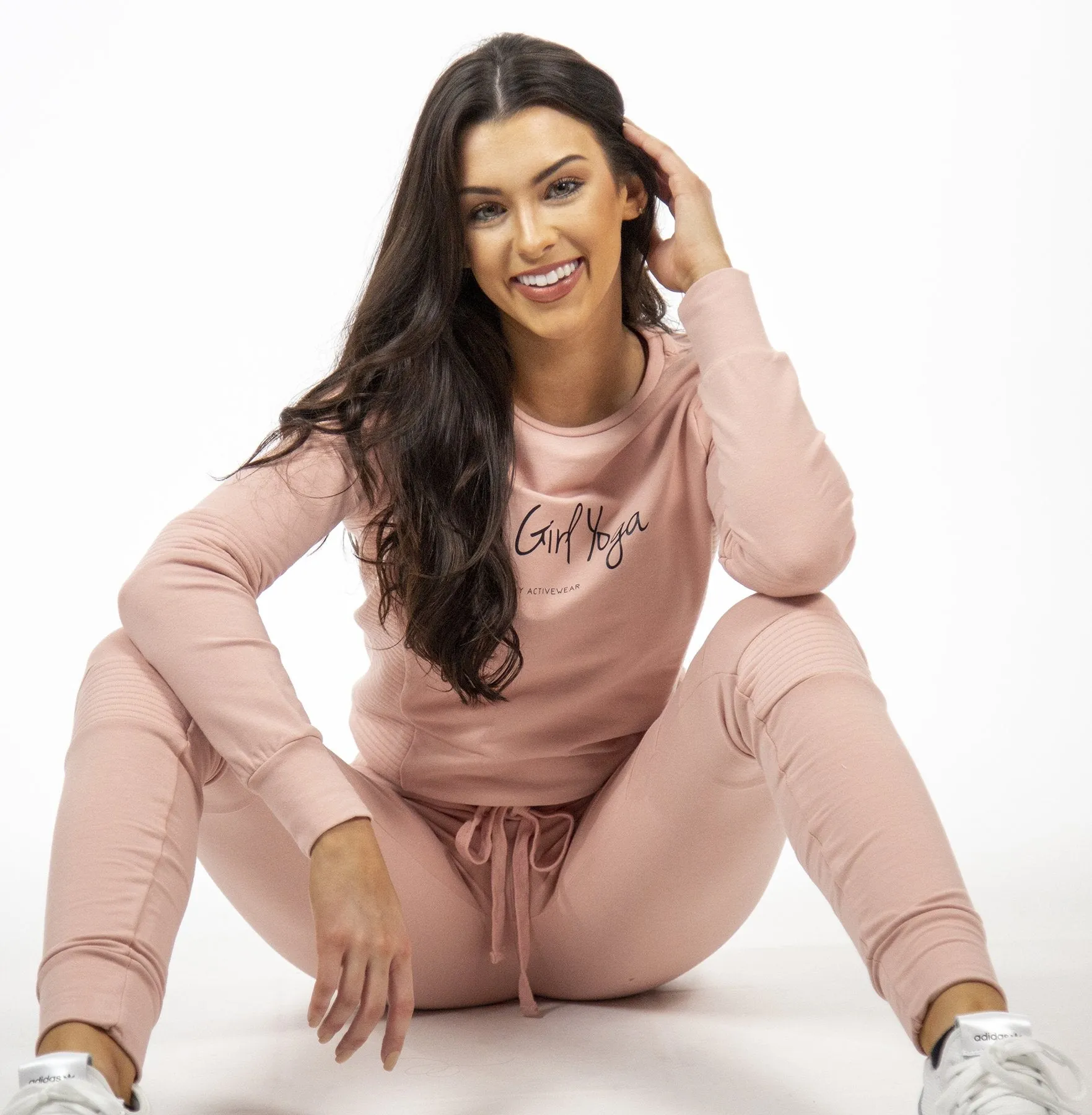 Pink Peony Sweatpants