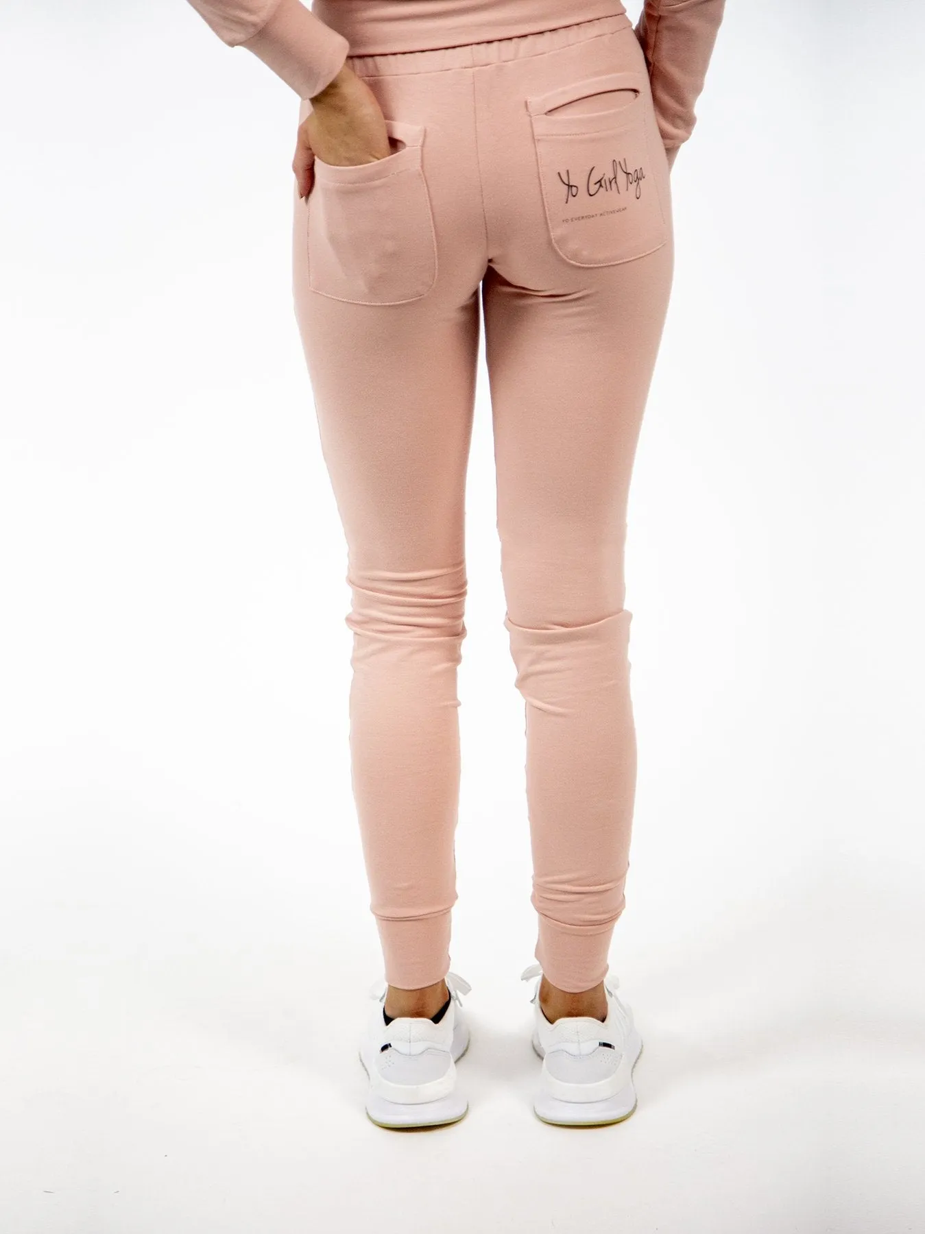 Pink Peony Sweatpants