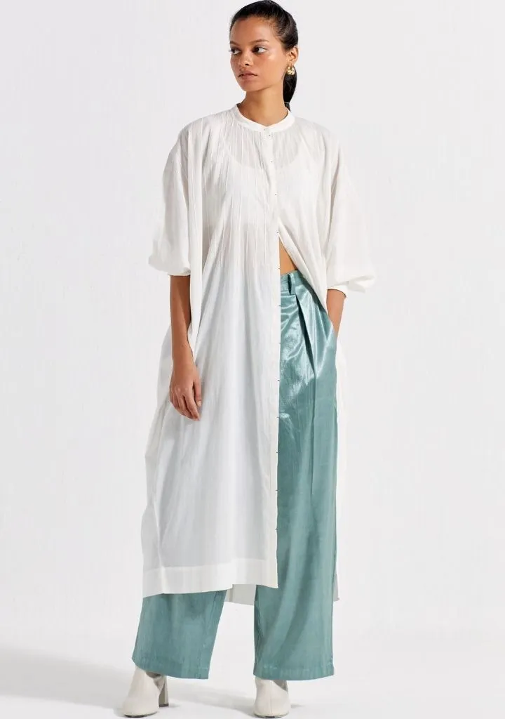 Pintuck Kaftan Set