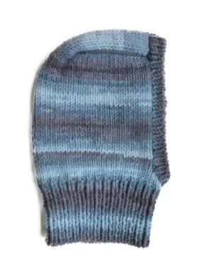 [PLANFOROTHERDAY] SS 25 CROCHET BALACLAVA / BLUE