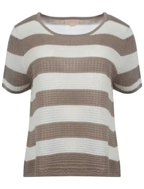 Plum Tree Hepburn brown jumper
