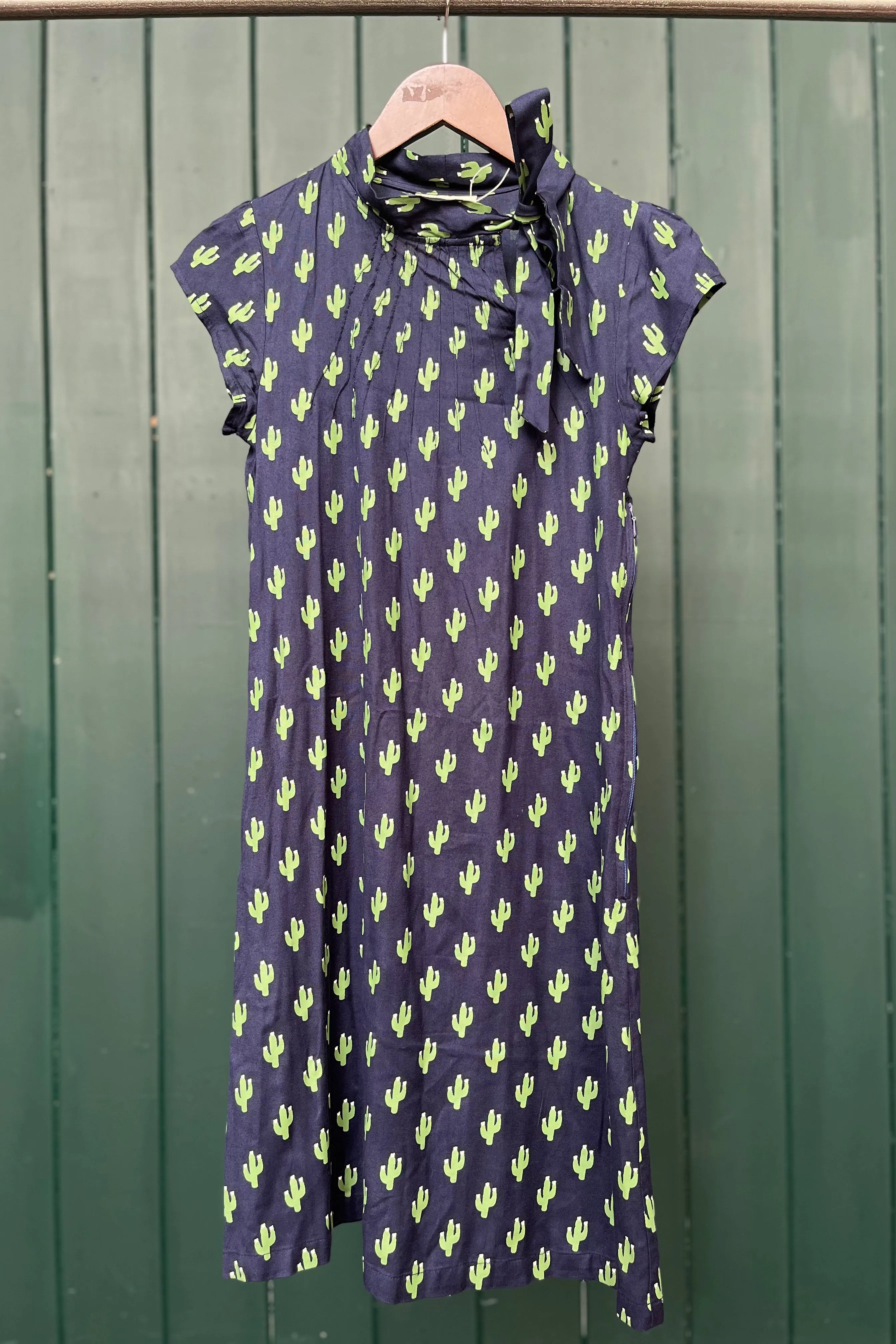 Re-Wear Circus Twiggy Dress in Cactus Print