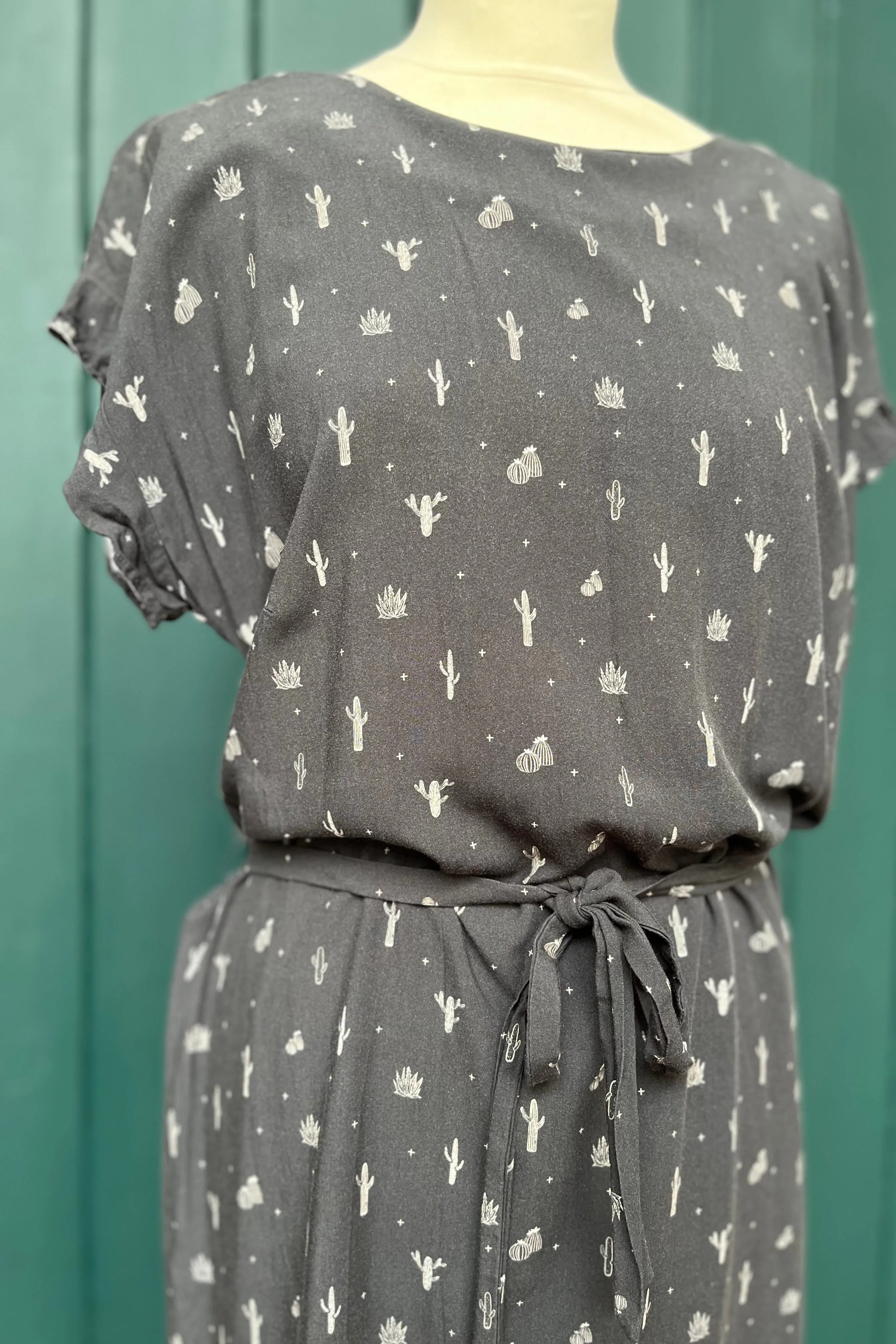 Re-Wear Harris Wilson Grey Cactus Dress