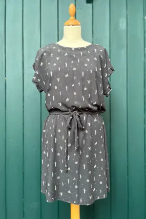 Re-Wear Harris Wilson Grey Cactus Dress