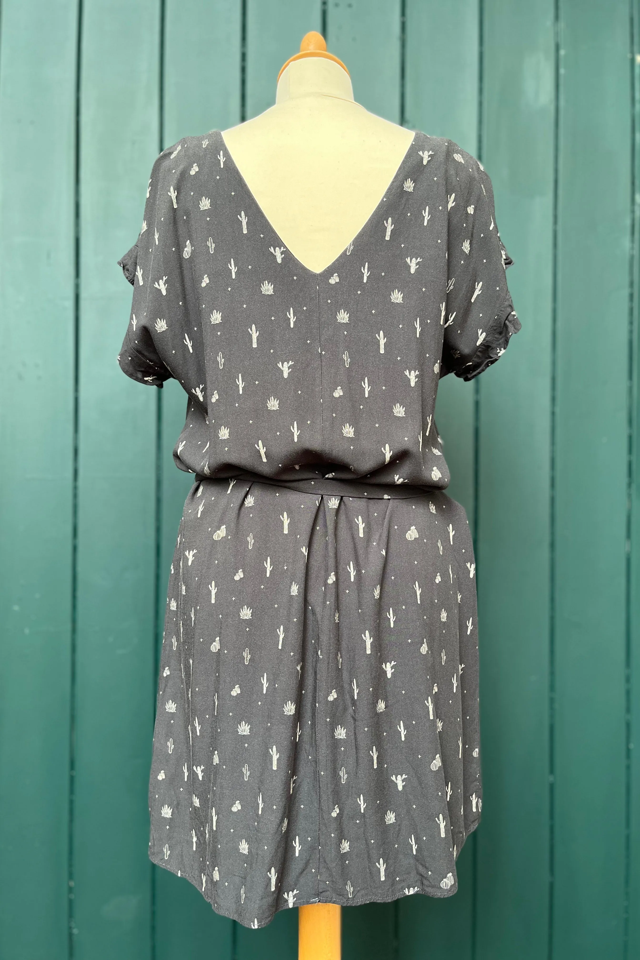 Re-Wear Harris Wilson Grey Cactus Dress