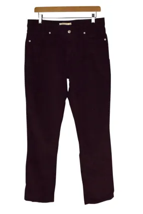 Red Levi Strauss Brand Corduroy Pants