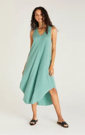 Reverie Slub Dress - Cactus